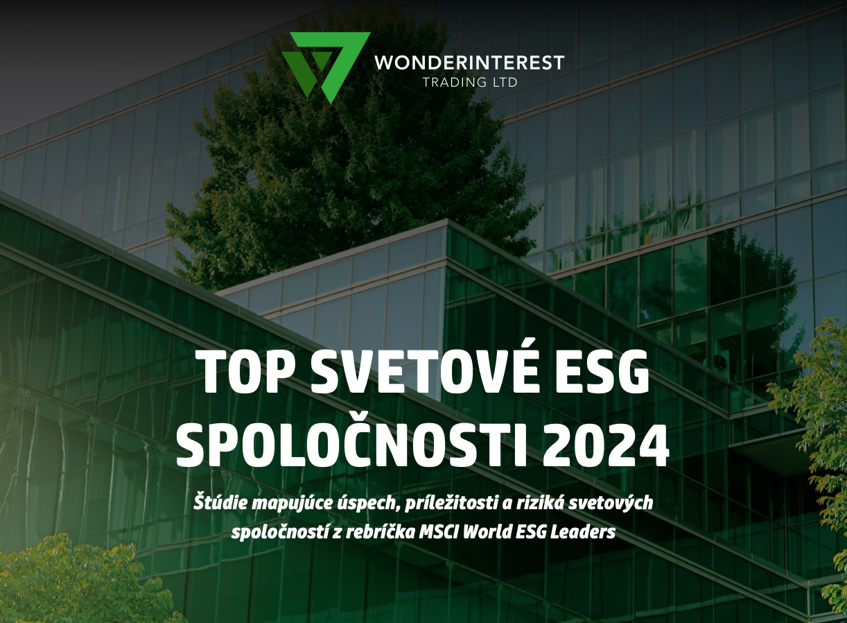 Wonderinterest | "Zodpovedné" spoločnosti rastú rýchlejšie ako trh. Na druhej strane nemusia byť dobre pripravené na vojnu